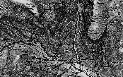 Old map of Middlesmoor in 1897