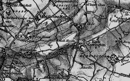 Old map of Middlestone in 1897
