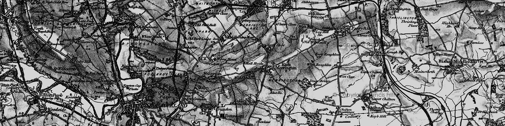 Old map of Middlestone in 1897