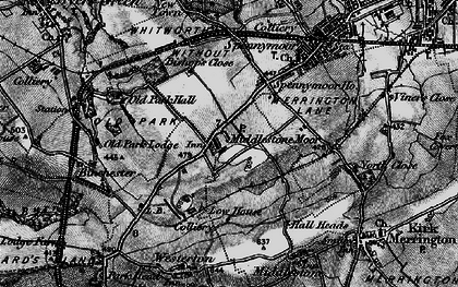 Old map of Middlestone Moor in 1897