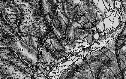 Old map of Middleton in 1895