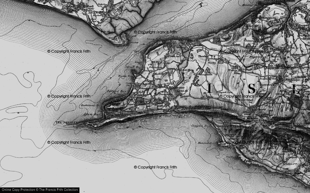 Old Map of Middleton, 1895 in 1895