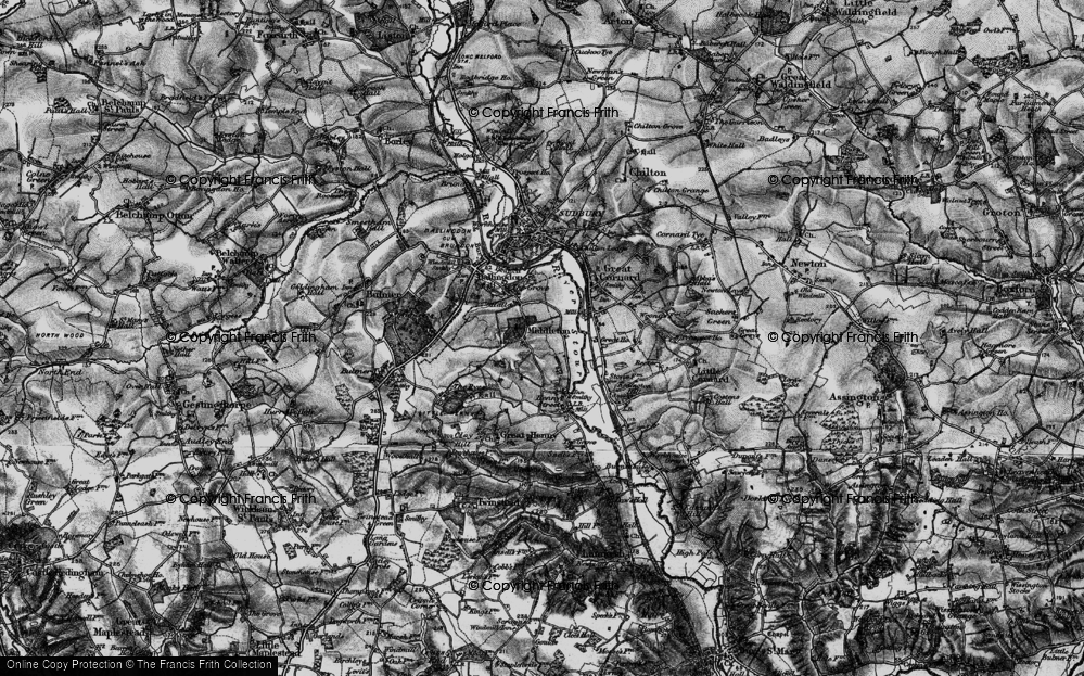 Old Map of Middleton, 1895 in 1895