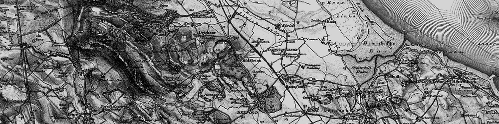 Old map of Middleton in 1897
