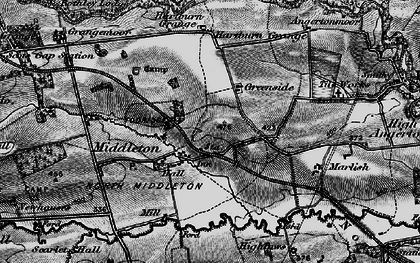 Old map of Middleton in 1897