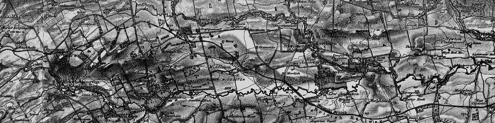 Old map of Middleton in 1897