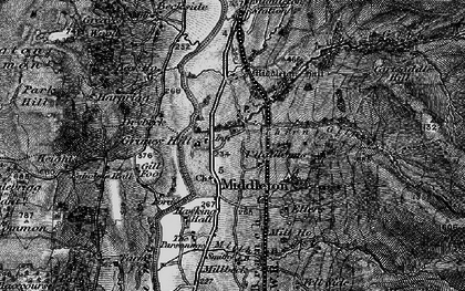 Old map of Brow Gill in 1897