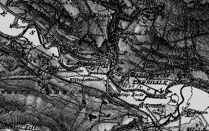 Old map of Middleton in Teesdale in 1897