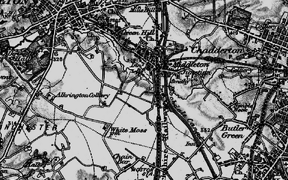 Old map of Middleton Junction in 1896