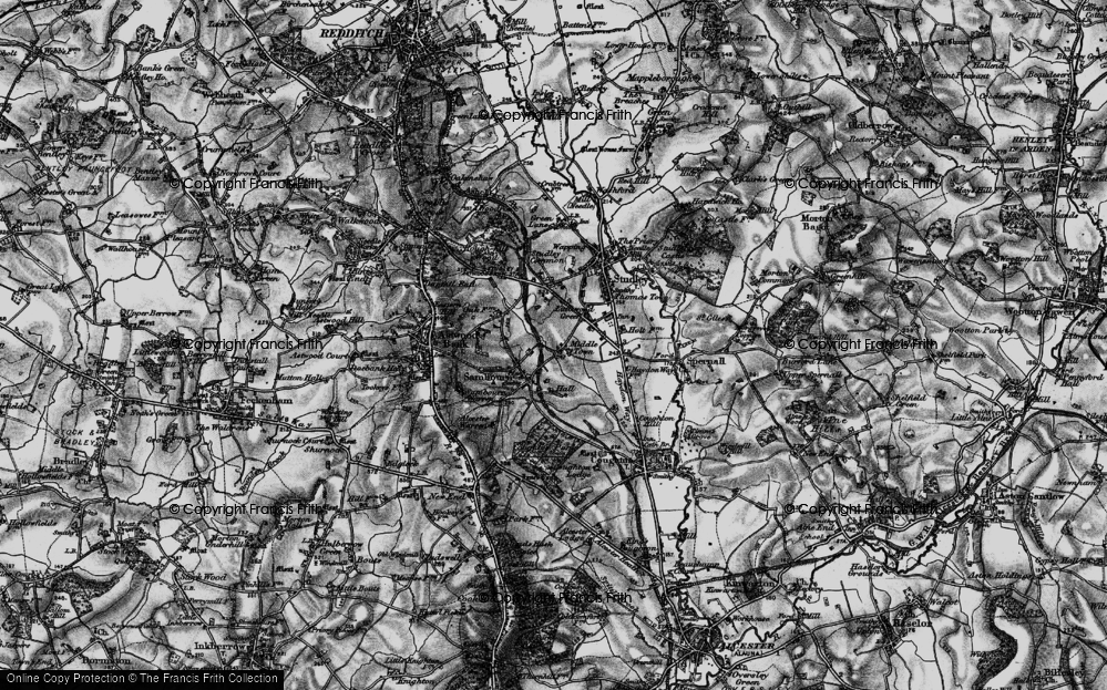 Old Map of Middletown, 1898 in 1898