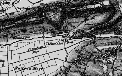 Old map of Middletown in 1898
