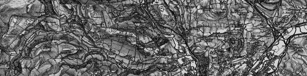 Old map of Middlewood in 1896