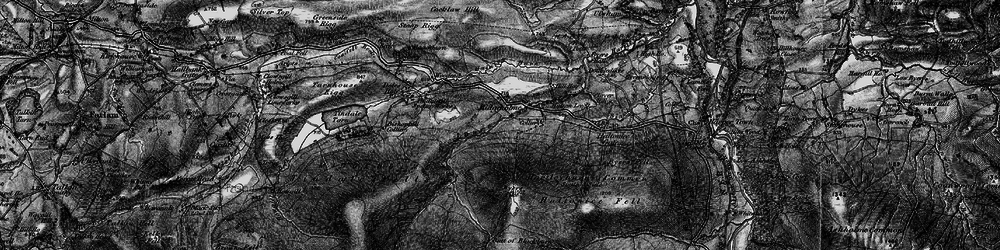 Old map of Midgeholme in 1897