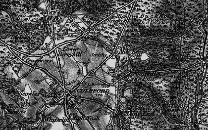 Old map of Mile End in 1896