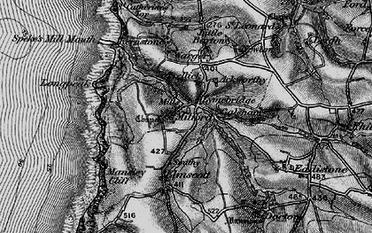 Old map of Kernstone Fm in 1896