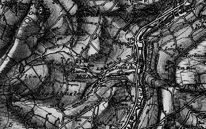 Old map of Mill Bank in 1896