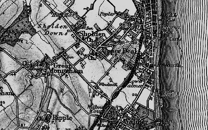 Old map of Mill Hill in 1895