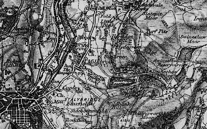 Old map of Harridge in 1896
