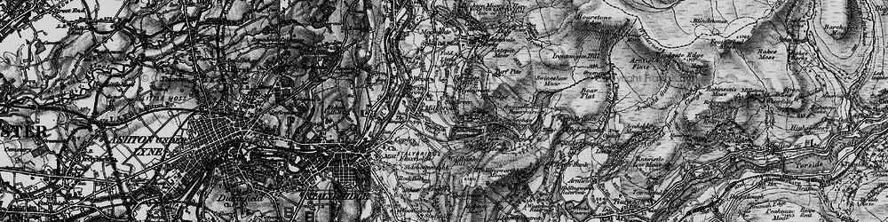 Old map of Millbrook in 1896
