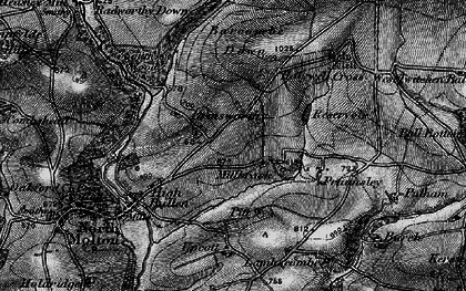 Old map of Millbrook in 1898