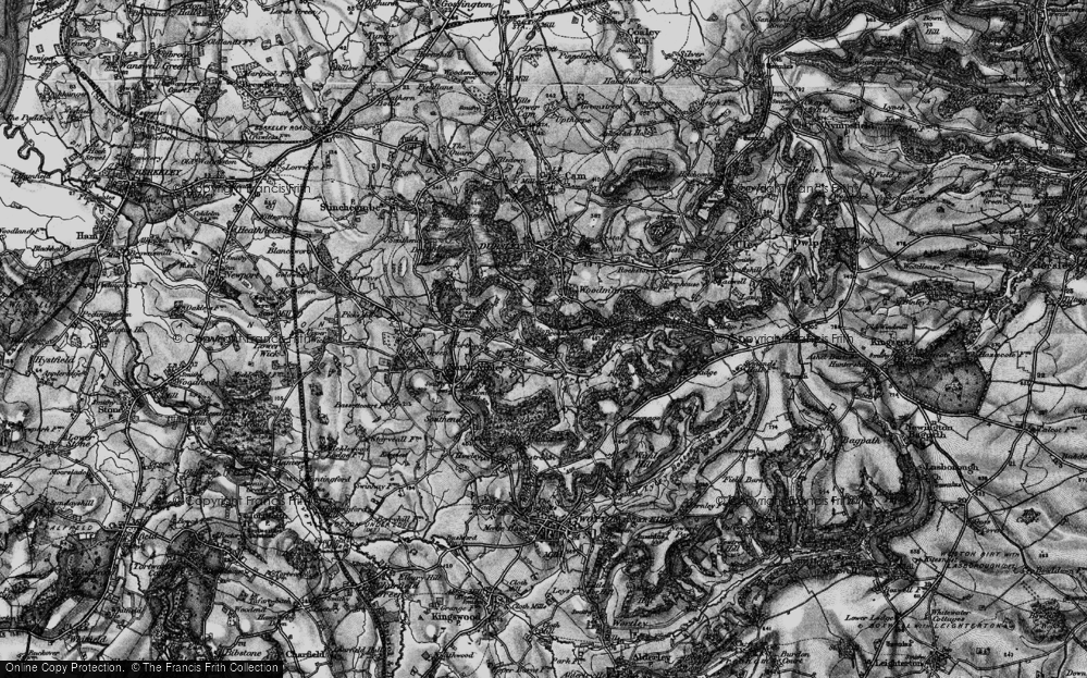 Old Map of Millend, 1897 in 1897
