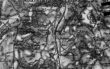 Old map of Millers Green in 1897