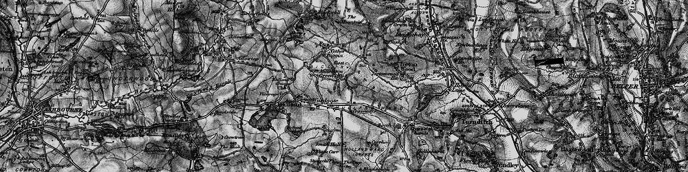 Old map of Crossways Fm in 1897