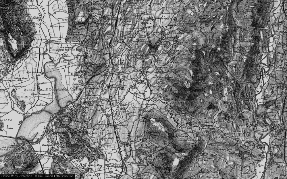 Old Map of Millness, 1898 in 1898