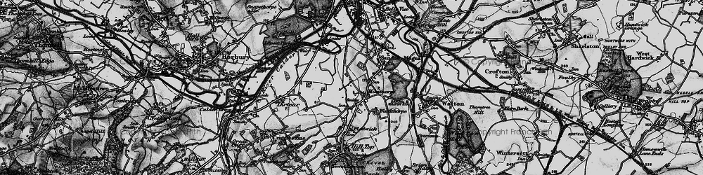Old map of Milnthorpe in 1896