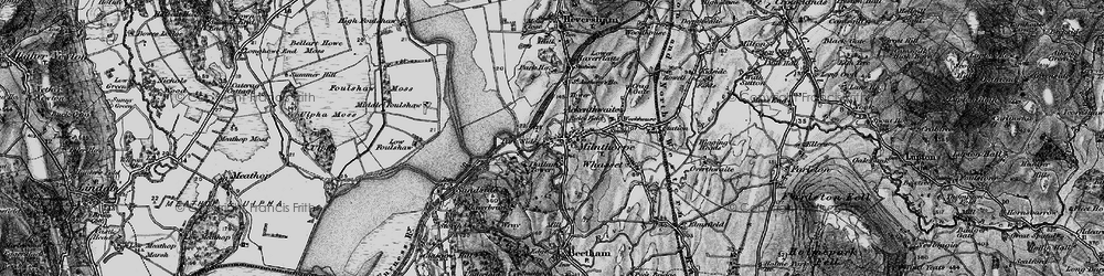 Old map of Milnthorpe in 1898