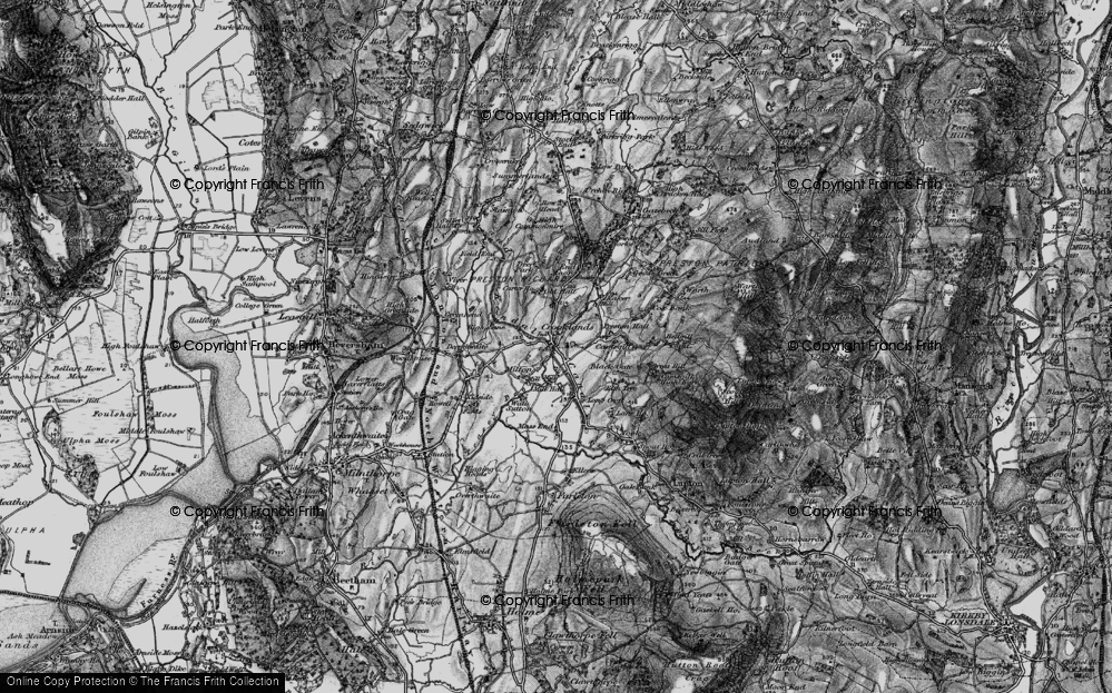 Old Map of Milton, 1898 in 1898