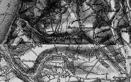 Old map of Mingoose in 1895