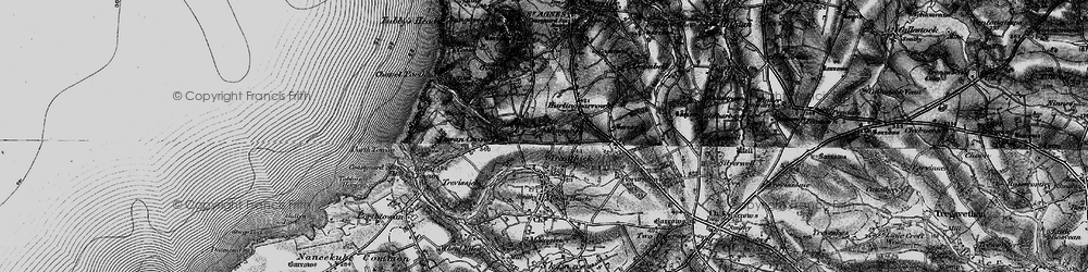 Old map of Mingoose in 1895