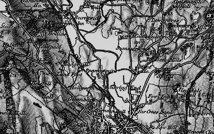 Old map of Mintsfeet in 1897