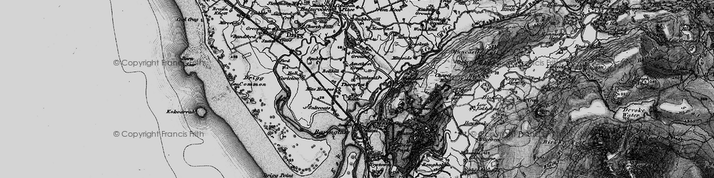 Old map of Mite Houses in 1897