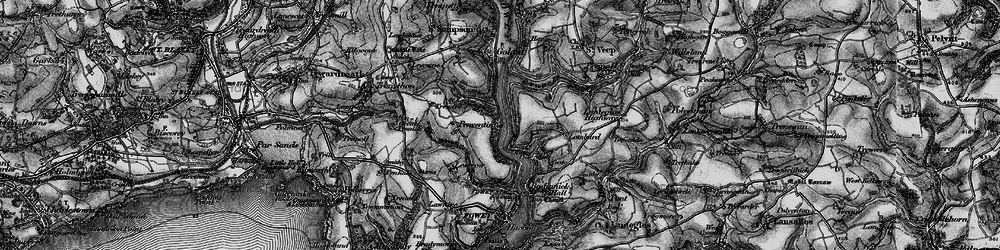 Old map of Mixtow in 1896