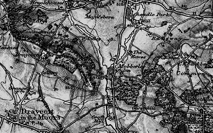 Old map of Mobberley in 1897