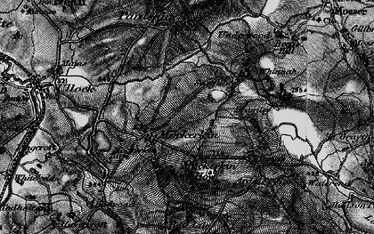 Old map of Mockerkin in 1897