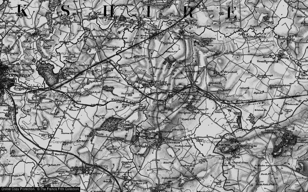 Old Map of Model Village, 1898 in 1898