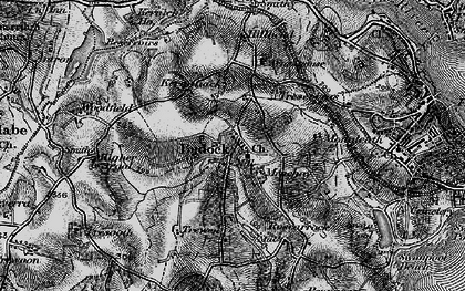 Old map of Mongleath in 1895