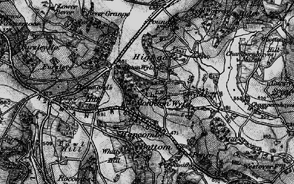Old map of Monkton Wyld in 1898