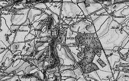 Old map of Montgomery in 1899