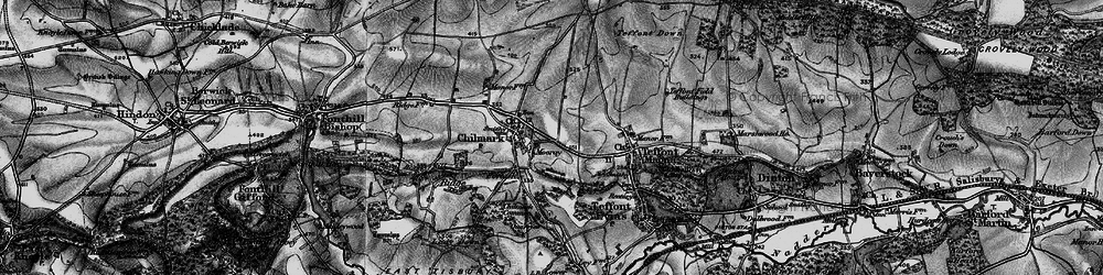 Old map of Mooray in 1895