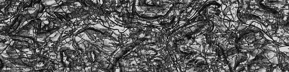 Old map of Moorhead in 1898