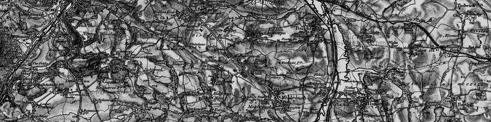 Old map of Moorhole in 1896