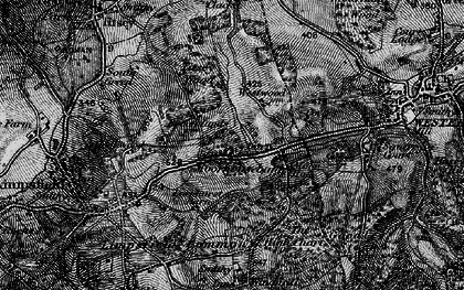 Old map of Moorhouse Bank in 1895
