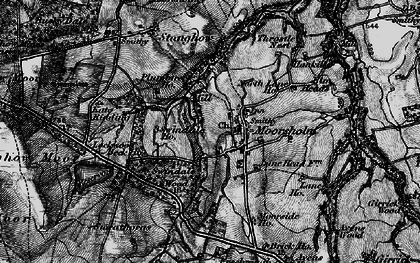 Old map of Moorsholm in 1898