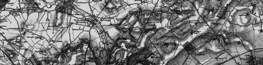 Old map of Lighthorne Rough in 1898