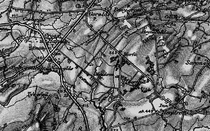 Old map of Morfa in 1897