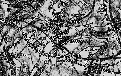 Old map of Morley in 1896